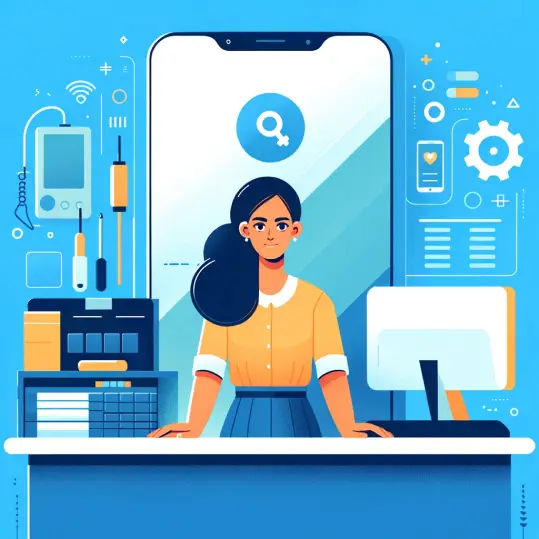 Illustration representing user signup or onboarding